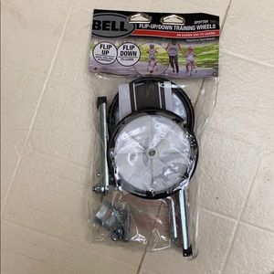 Training Wheels Flip Up and Flip Down